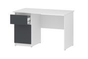 Стол компьютерный Formo-2 (120х60х75 см, белый + антрацит) phtn-lvr-l-ns-bl-ntc фото