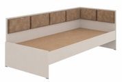 Ліжко дитяче Belva (203,2 &times; 93,5 &times; 74,8 см, велюр, кашемір, ірис 08) ph-dt-lg-s4-ksh-rs8 фото