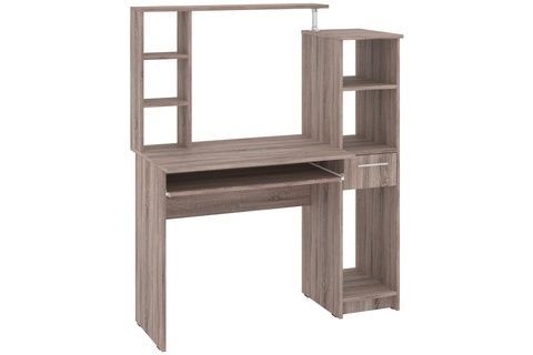 Стіл комп'ютерний Savrix (113 &times; 60 &times; 75/125 см, трюфель) ph-stl-prmt-trfl фото