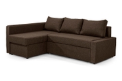 Угловой диван Неон (коричневый, 230x164 см) IMI knn-sn-3 фото