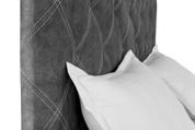 Кровать Барвинок 180х200 (Темно-серый, велюр, без подъемного механизма) IMI brvnk180x200tsb фото 6