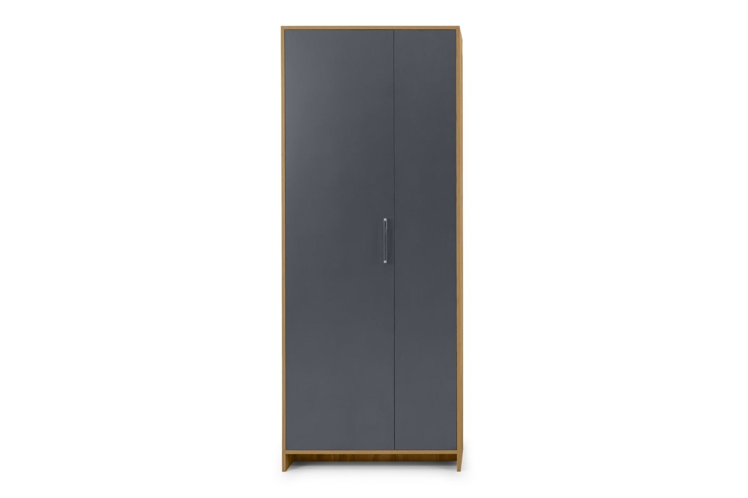 Шафа NordicNest-2 (дуб аппалачі і антрацит, 80х34х200 см) lshf-th2-db-ppl-ntr фото