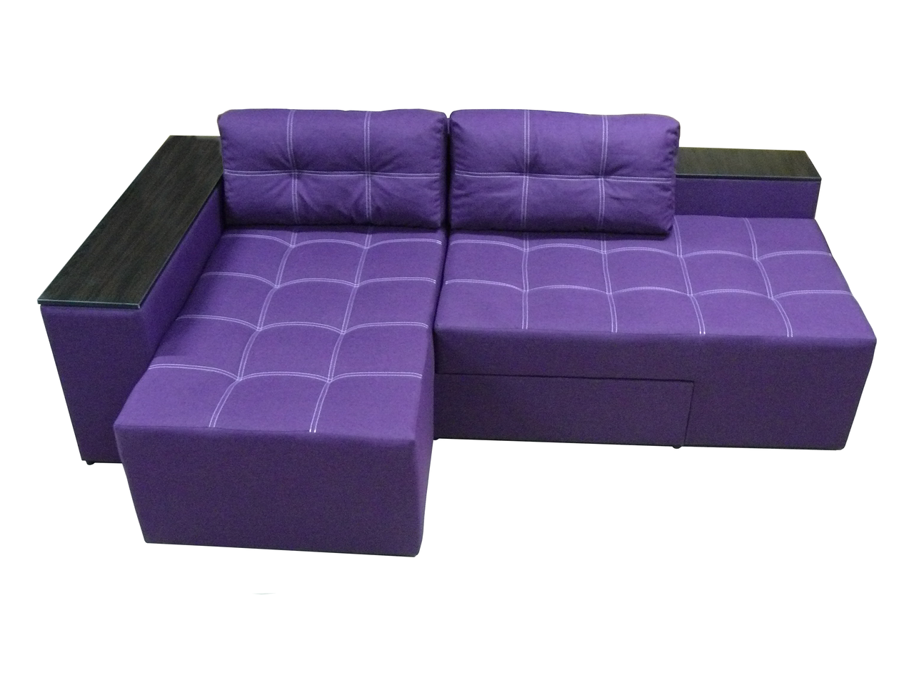 Кутовий диван Доміно (Фіолетовий, 245х160 см) IMI kbvr-sn-13 фото