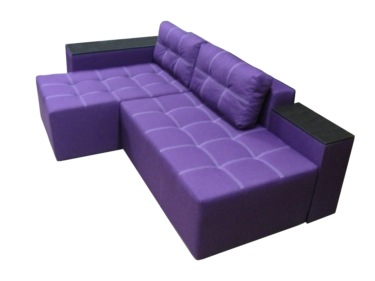 Кутовий диван Доміно (Фіолетовий, 245х160 см) IMI kbvr-sn-13 фото