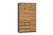 Шафа Formo-6 (антрацит + тахо, 120х54х207 см) ph-shf-sh3-ntc-th фото