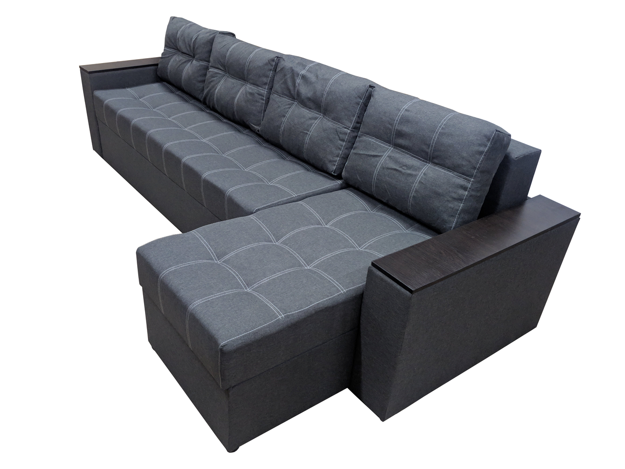 Кутовий диван Комфорт Плюс 3 м (Сірий, 300х150 см) IMI kkmfp-sn-8 фото