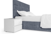Ліжко Айстра 160х200 (Сірий, велюр, підйомний механізм, ніша) IMI str160x200sp фото 5