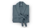 Халат вафельный Сансет (мужской, oversize, хлопок, серый) IMI m-hl-vf-snst-ch-sr фото 2
