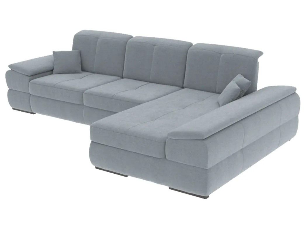 Кутовий диван Денвер 2 (сірий, 285 х 195 см) kdnv2-sir фото