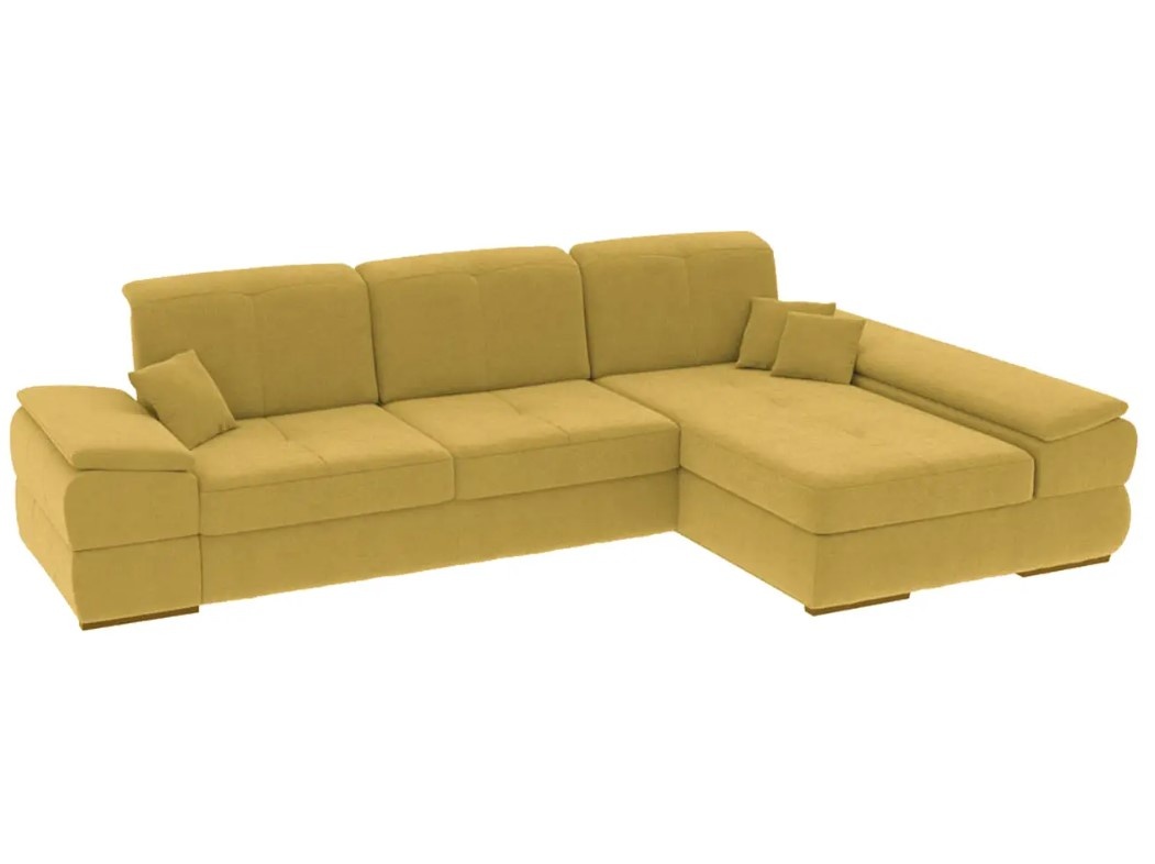 Угловой диван Денвер 2 (желтый, 285 х 195 см) kdnv2-jov фото