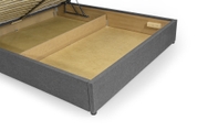 Кровать с матрасом Лилия 160х200 (Серый, рогожка, без подъемного механизма) IMI lllrg-am160x200sb фото 12