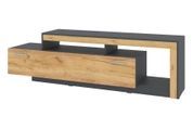 Тумба для TV Clyrex (178 × 42 × 52 см, антрацит і тахо)