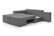 Кутовий диван Доміно (сірий, 245х160 см) IMI kbvr-sn-8 фото 5