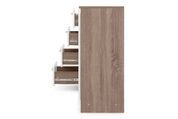 Комод Ультимо-12 (116 &times; 38 &times; 88 см, дуб трюфель и белый) md-kmd-k4-2a-db-trfl-bl фото 5