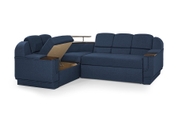Комплект кутовий диван Меркурій з пуфом (Синій, 255х185 см) IMI kmrc-sn-16-p фото 5