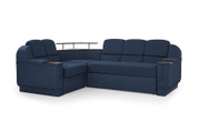 Комплект кутовий диван Меркурій з пуфом (Синій, 255х185 см) IMI kmrc-sn-16-p фото 2