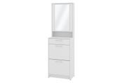 Тумба для обуви Zephyr (60х36х192,5 см, белый) ph-tmb-t3-bl фото
