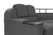 Комплект угловой диван Меркурий с пуфом (Серый, 255х185 см) IMI kmrc-sn-8-p фото 6