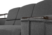Комплект угловой диван Меркурий с пуфом (Серый, 255х185 см) IMI kmrc-sn-8-p фото 7