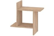 Полиця настінна Glaxor (50,8 × 25 × 50,8 см, сонома)