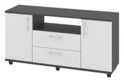 Тумба для TV Parvex (110 &times; 32 &times; 55 см, антрацит і білий) ph-tmb-tv-brn-ntrc-bl фото