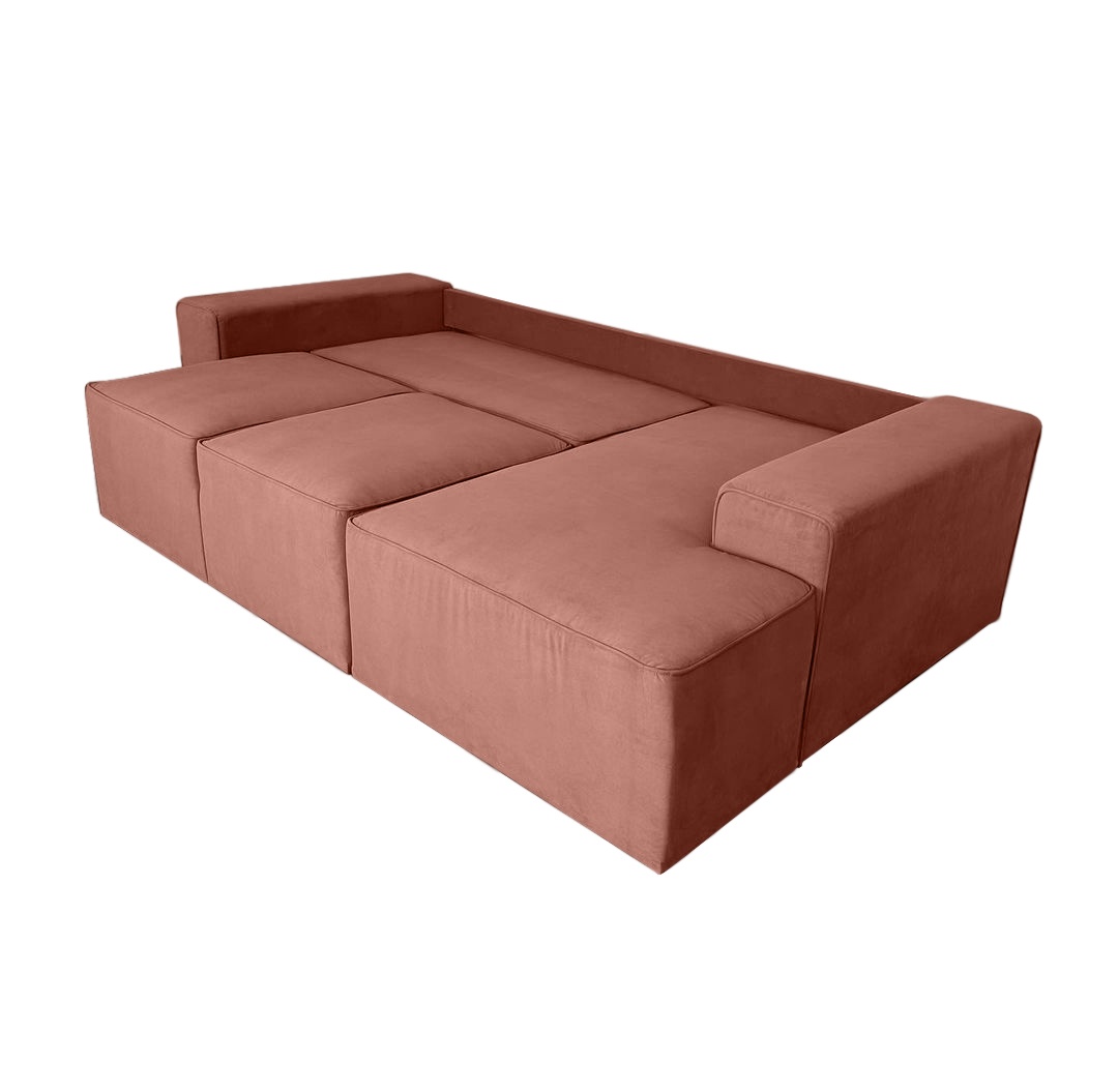 Кутовий диван Манго + підсилення (Червоний, 260х170 см) IMI kmng-mars-05-p фото