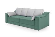 Диван Duks (115 &times; 245 см, мятный с светло-серым) IMI Premium mpr-d-dks-ll-32-shrm-90 фото