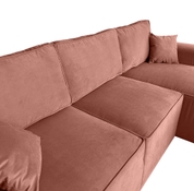 Кутовий диван Манго + підсилення (Червоний, 260х170 см) IMI kmng-mars-05-p фото 3