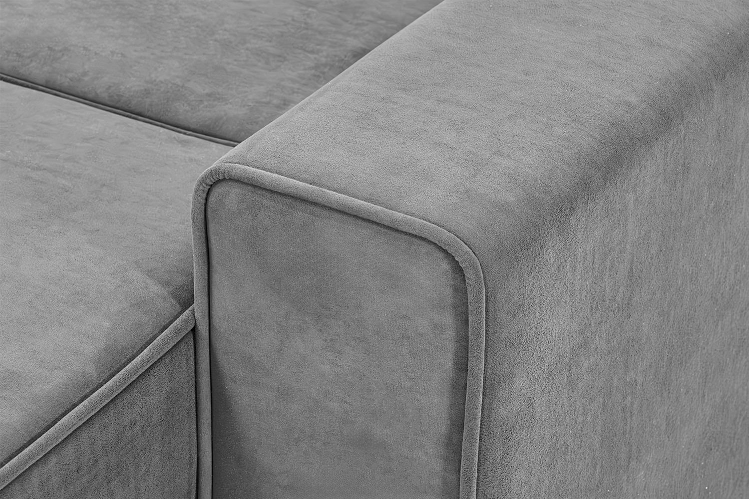 Кутовий диван Манго + підсилення (Світло-сірий, 260х170 см) IMI kmng-mars-12-p-l фото