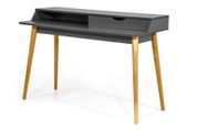 Стіл письмовий ContempoDesk-3 (120 &times; 53 &times; 82 см, антрацит) lstl-skn3-ntr фото 1