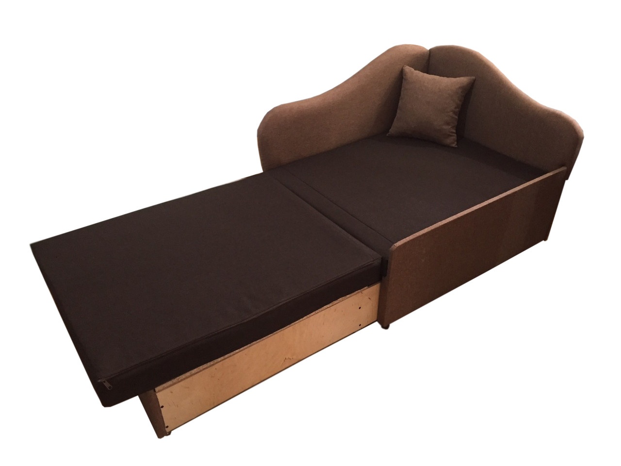 Диван-крісло Малюк (коричневий, 96х81 см) ІМІ dm48 фото