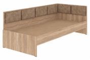 Ліжко дитяче Belva (203,2 &times; 93,5 &times; 74,8 см, велюр, сонома, ірис 08) ph-dt-lg-s4-sn-rs8 фото