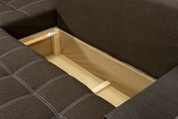 Кутовий диван Комфорт (Коричневий, 240х150 см) IMI kkmf-sn-3 фото 6