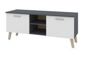 Тумба для TV Maximo (120х40х47 см, антрацит + білий) ph-tmb-rg-ntc-bl фото