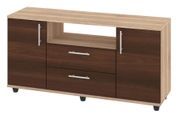 Тумба для TV Parvex (110 &times; 32 &times; 55 см, сонома і горіх) ph-tmb-tv-brn-snm-gr фото