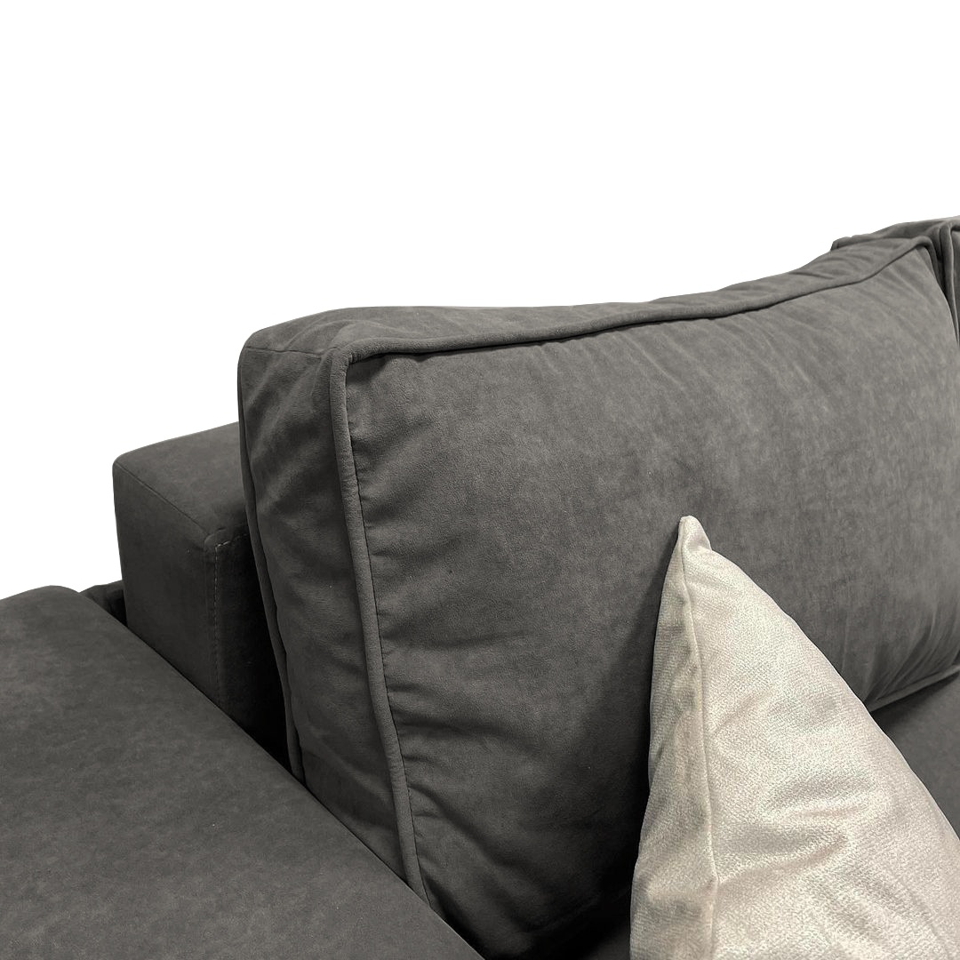 Кутовий диван Манго + підсилення (Сірий, 260х170 см) IMI kmng-mars-15-p фото