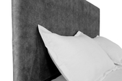 Кровать Лаванда 160х190 (Темно-серый, велюр, без подъемного механизма) IMI lvnd160x190tsb фото 6