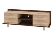 Тумба для TV Portio (140х40х48 см, горіх + сонома)