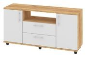 Тумба для TV Parvex (110 &times; 32 &times; 55 см, тахо і білий) ph-tmb-tv-brn-th-bl фото