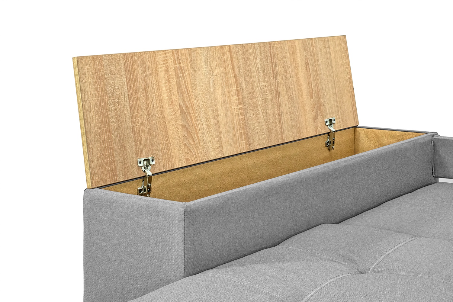 Кутовий диван Доміно (Світло-сірий, 245х160 см) IMI kbvr-sn-7 фото
