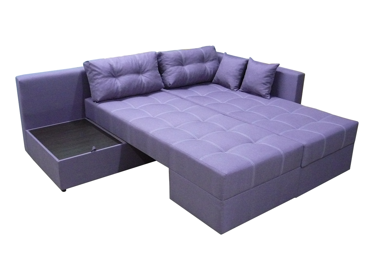 Кутовий диван Олімп (фіолетовий, 300х220 см) IMI klmp-sn-13 фото