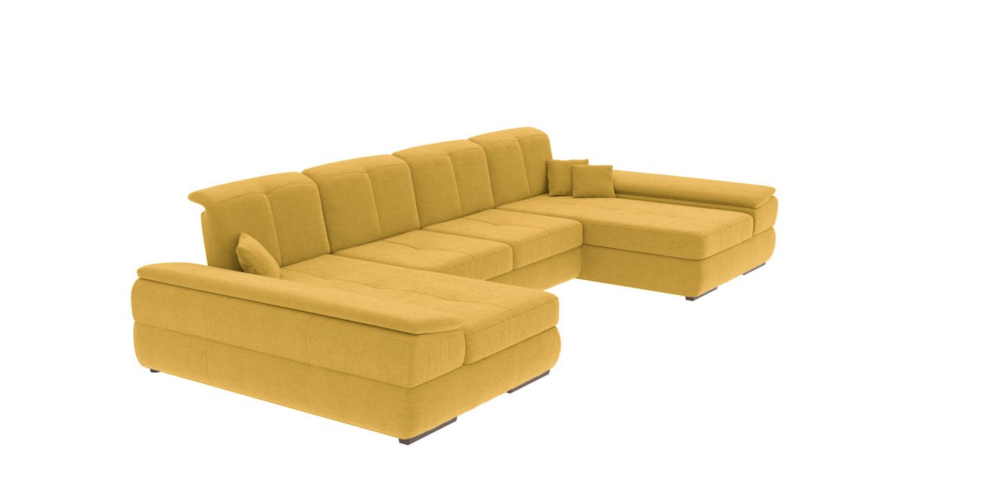 Кутовий диван Денвер П2 (жовтий, 353х170 см) dp2j фото