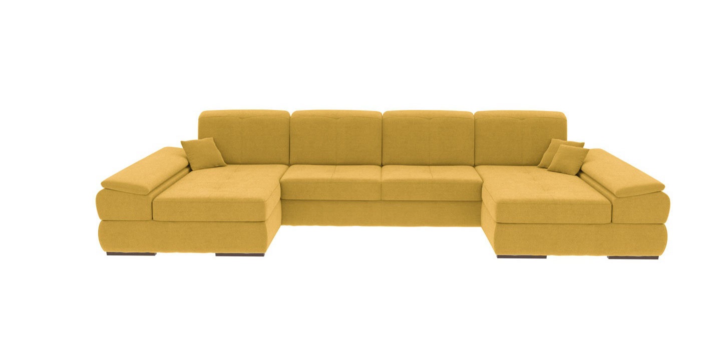 Кутовий диван Денвер П2 (жовтий, 353х170 см) dp2j фото