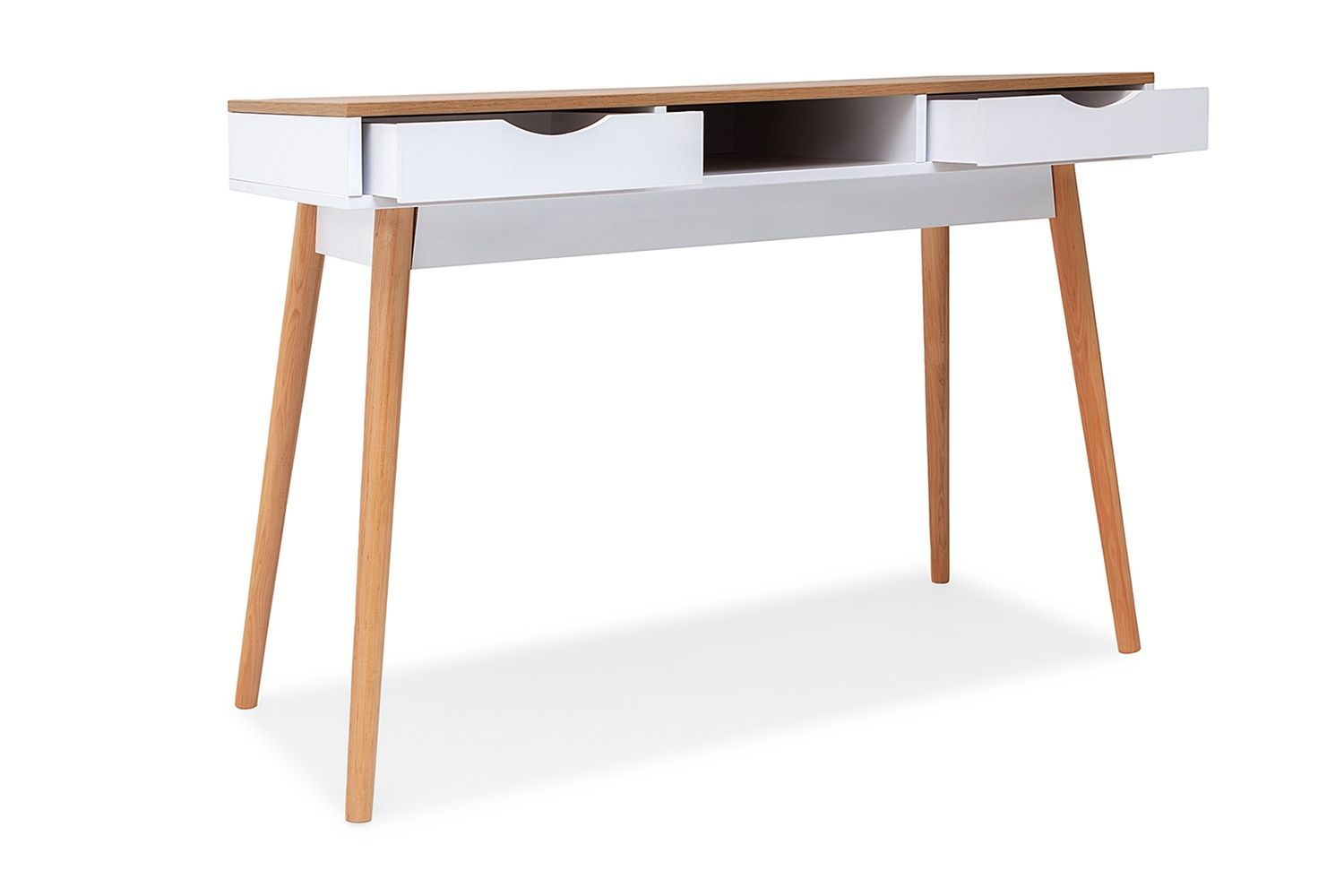 Стол письменный ContempoDesk-2 (нимфея альба и дуб аппалачи, 120х48х82 см) IMI lstl-skn2-db-ppl-nmf фото