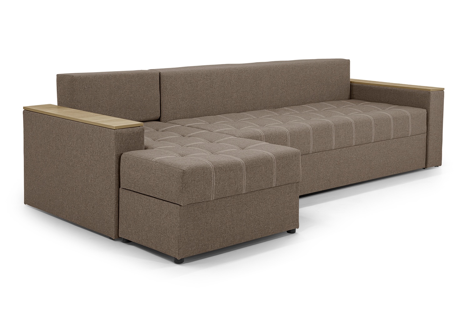 Кутовий диван Сіті Плюс (Бежевий, 300х150 см) ІМІ kctp-sn-21 фото