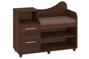 Тумба для взуття Harnex (93 &times; 38 &times; 75,5 см, горіх і саванна браун) ph-tmb-vz-b2-gr-svn-brn фото