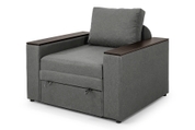 Диван-кресло Кубус 80 (светло-серый, 120х97 см) IMI dkbs-80-sn-7 фото 1