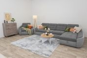 Комплект угловой диван Спейс АМ3 и кресло (бежевый с молочным) IMI Premium kmpl-sps-ll-09-01-p фото 2