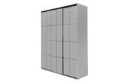 Шафа-купе Нарнія-2 (180 &times; 45 &times; 240 см, сірий) m-shk-nrn-2-45-sr фото