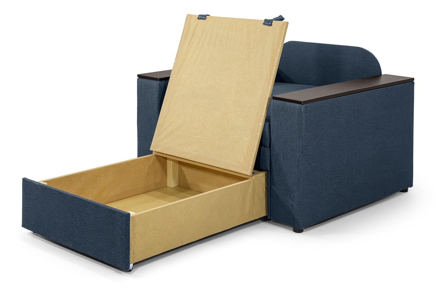 Диван-кресло Кубус 80 (синий, 120х97 см) IMI dkbs80-sn-16 фото